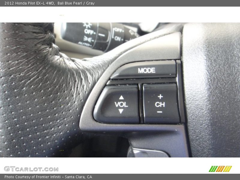 Bali Blue Pearl / Gray 2012 Honda Pilot EX-L 4WD