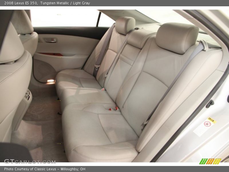 Tungsten Metallic / Light Gray 2008 Lexus ES 350