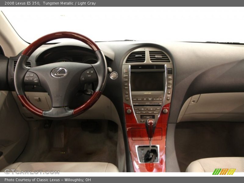 Tungsten Metallic / Light Gray 2008 Lexus ES 350