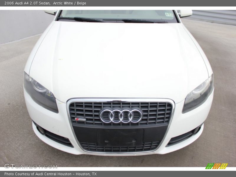 Arctic White / Beige 2006 Audi A4 2.0T Sedan