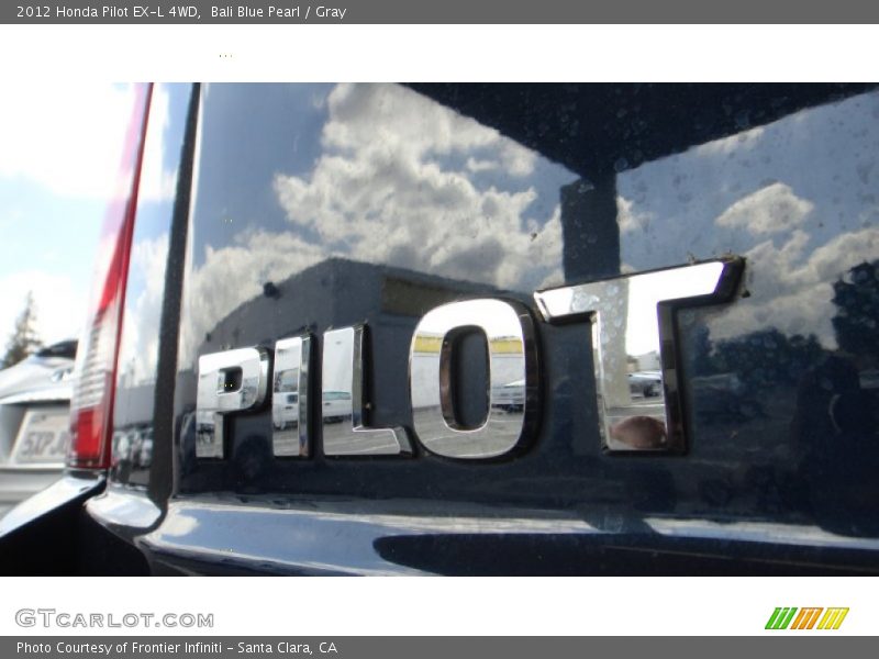 Bali Blue Pearl / Gray 2012 Honda Pilot EX-L 4WD