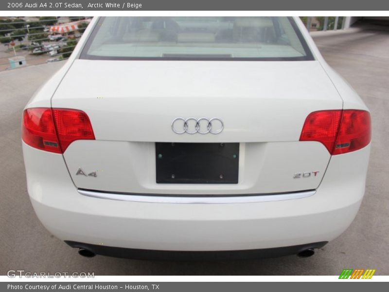 Arctic White / Beige 2006 Audi A4 2.0T Sedan