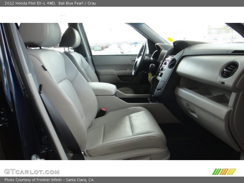 Bali Blue Pearl / Gray 2012 Honda Pilot EX-L 4WD