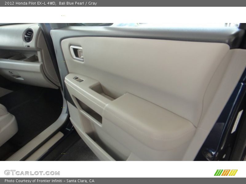 Bali Blue Pearl / Gray 2012 Honda Pilot EX-L 4WD