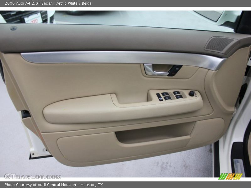 Arctic White / Beige 2006 Audi A4 2.0T Sedan