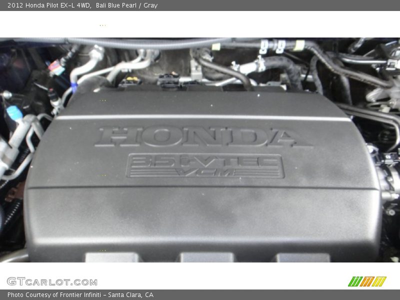 Bali Blue Pearl / Gray 2012 Honda Pilot EX-L 4WD
