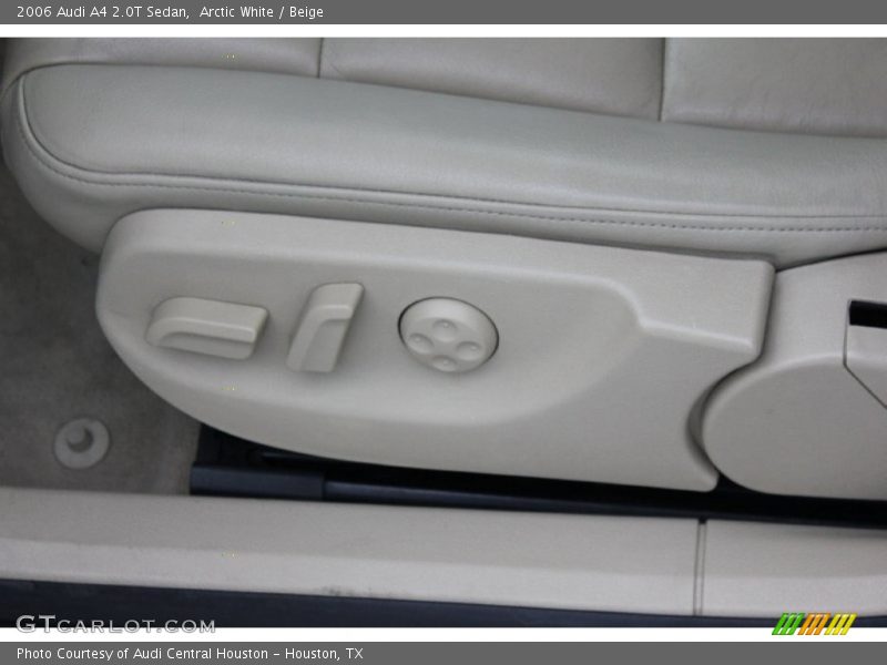 Arctic White / Beige 2006 Audi A4 2.0T Sedan