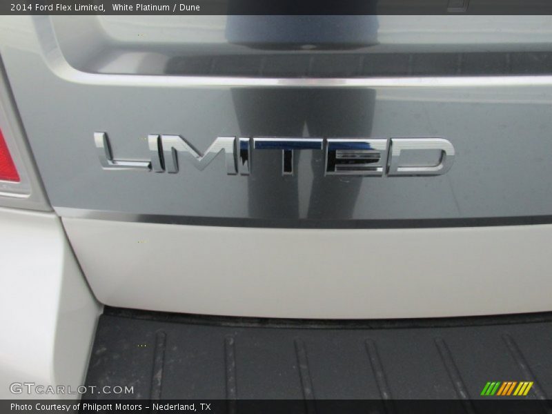 White Platinum / Dune 2014 Ford Flex Limited