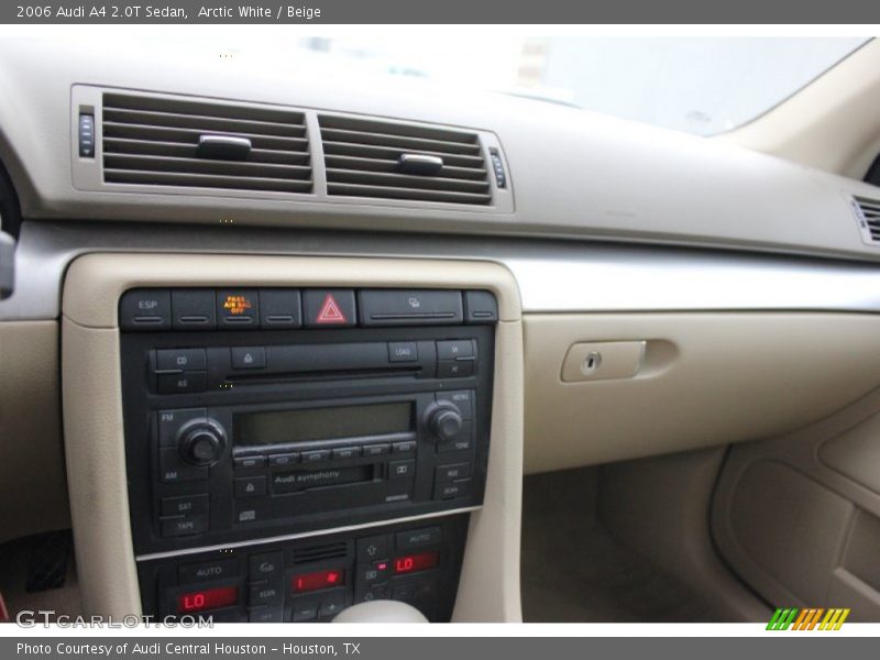Arctic White / Beige 2006 Audi A4 2.0T Sedan