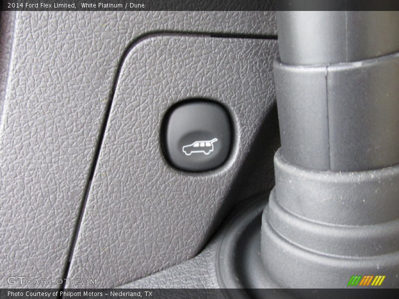 White Platinum / Dune 2014 Ford Flex Limited