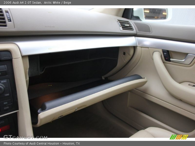Arctic White / Beige 2006 Audi A4 2.0T Sedan