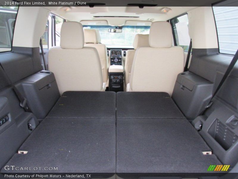 White Platinum / Dune 2014 Ford Flex Limited