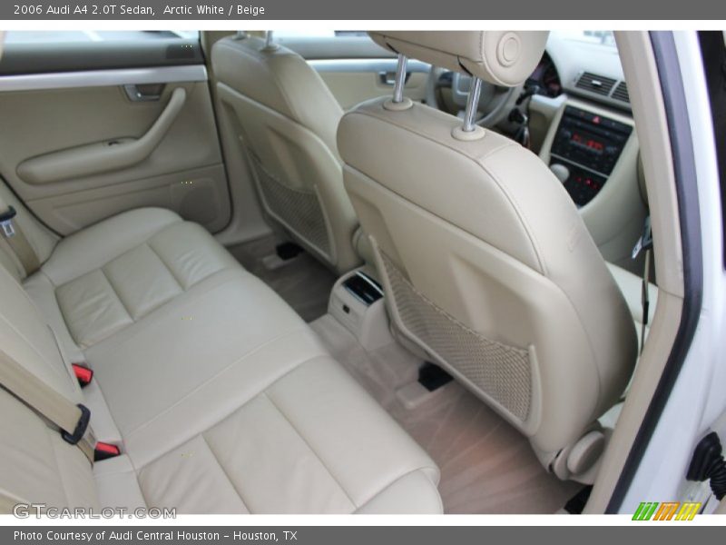 Arctic White / Beige 2006 Audi A4 2.0T Sedan