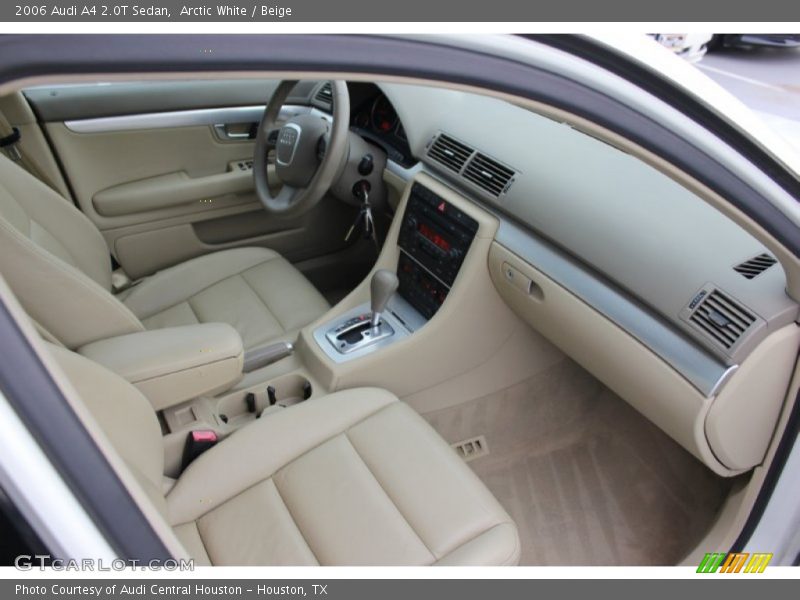 Arctic White / Beige 2006 Audi A4 2.0T Sedan
