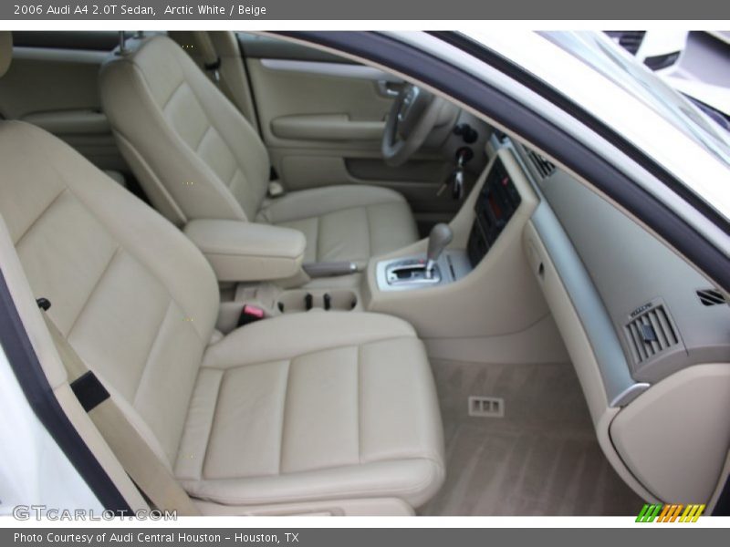 Arctic White / Beige 2006 Audi A4 2.0T Sedan