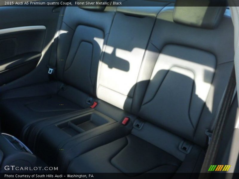 Floret Silver Metallic / Black 2015 Audi A5 Premium quattro Coupe