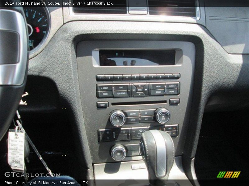 Ingot Silver / Charcoal Black 2014 Ford Mustang V6 Coupe