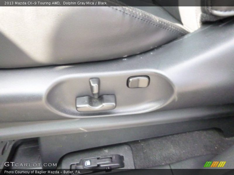 Dolphin Gray Mica / Black 2013 Mazda CX-9 Touring AWD