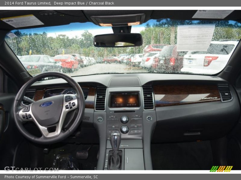 Deep Impact Blue / Charcoal Black 2014 Ford Taurus Limited