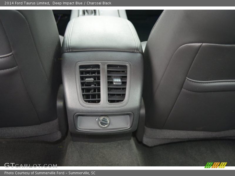 Deep Impact Blue / Charcoal Black 2014 Ford Taurus Limited
