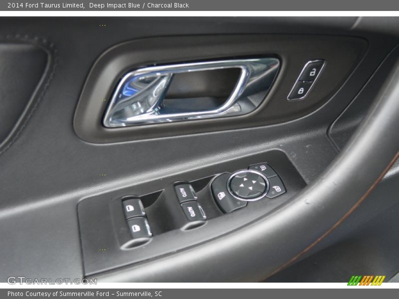 Deep Impact Blue / Charcoal Black 2014 Ford Taurus Limited