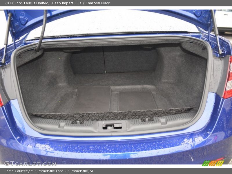 Deep Impact Blue / Charcoal Black 2014 Ford Taurus Limited