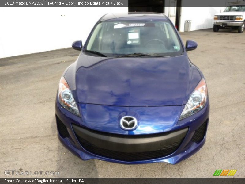 Indigo Lights Mica / Black 2013 Mazda MAZDA3 i Touring 4 Door