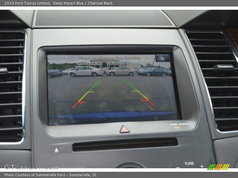 Deep Impact Blue / Charcoal Black 2014 Ford Taurus Limited