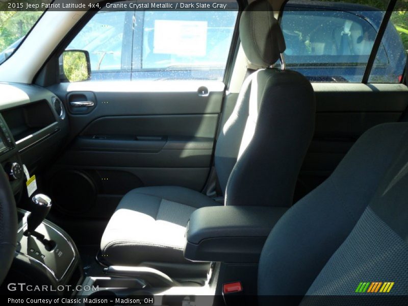 Granite Crystal Metallic / Dark Slate Gray 2015 Jeep Patriot Latitude 4x4