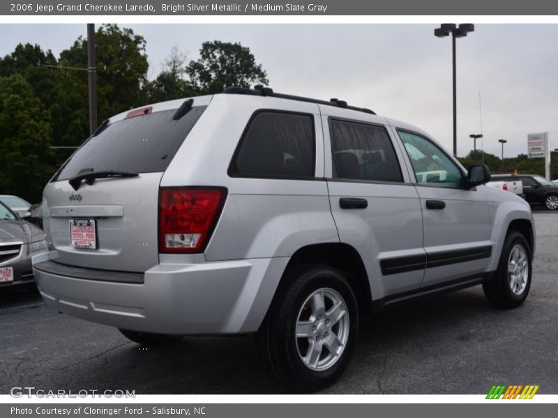 Bright Silver Metallic / Medium Slate Gray 2006 Jeep Grand Cherokee Laredo