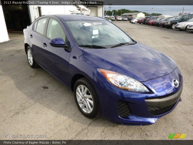 Indigo Lights Mica / Black 2013 Mazda MAZDA3 i Touring 4 Door