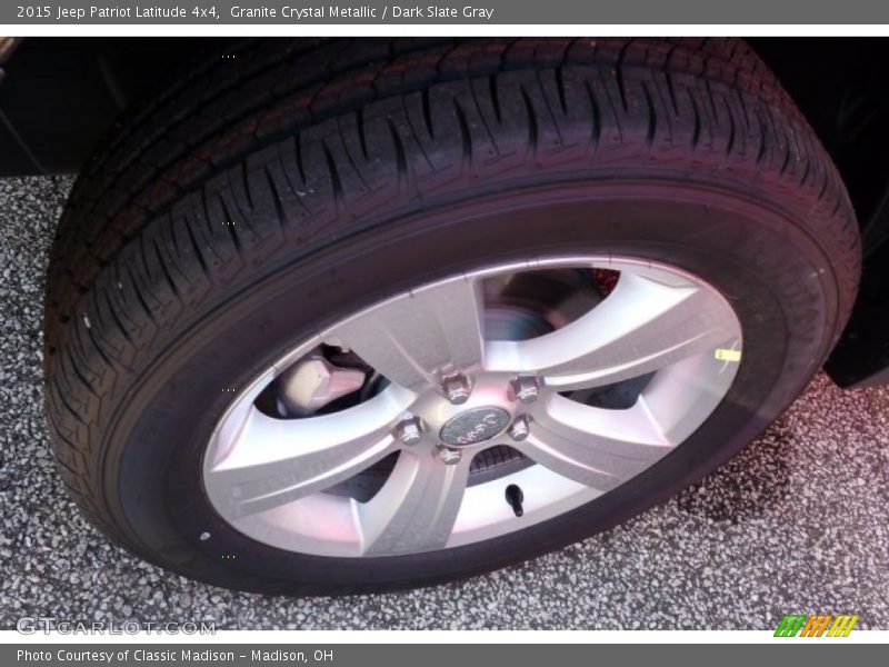 Granite Crystal Metallic / Dark Slate Gray 2015 Jeep Patriot Latitude 4x4