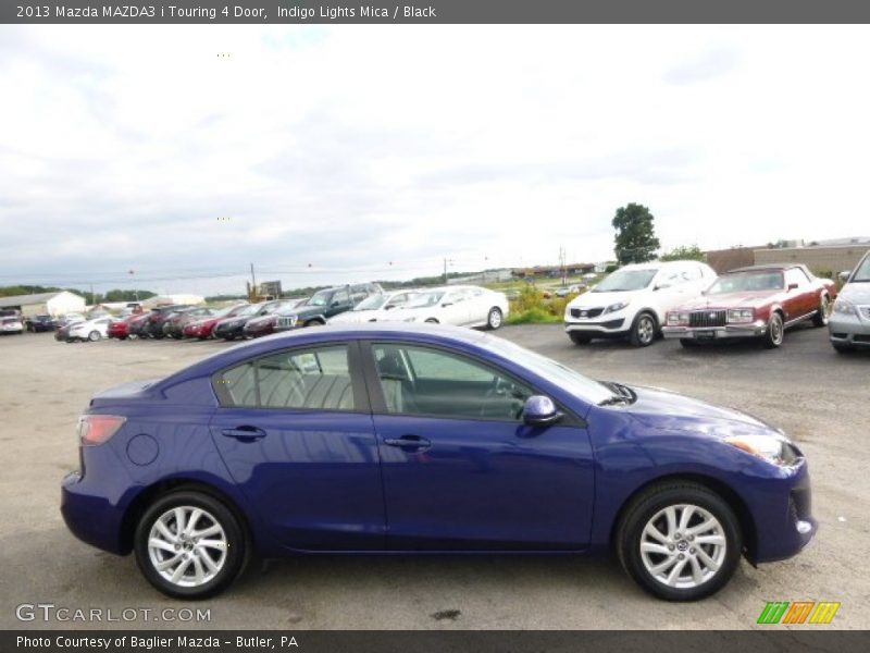 Indigo Lights Mica / Black 2013 Mazda MAZDA3 i Touring 4 Door