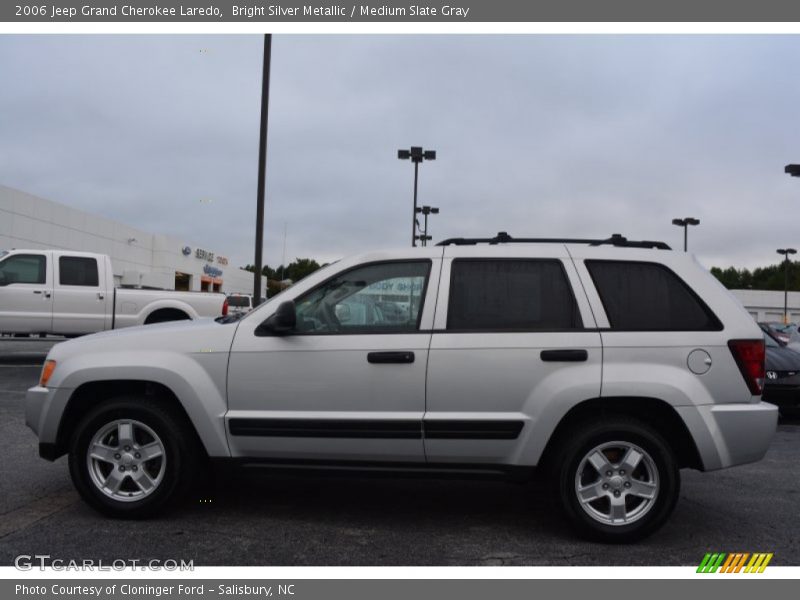 Bright Silver Metallic / Medium Slate Gray 2006 Jeep Grand Cherokee Laredo