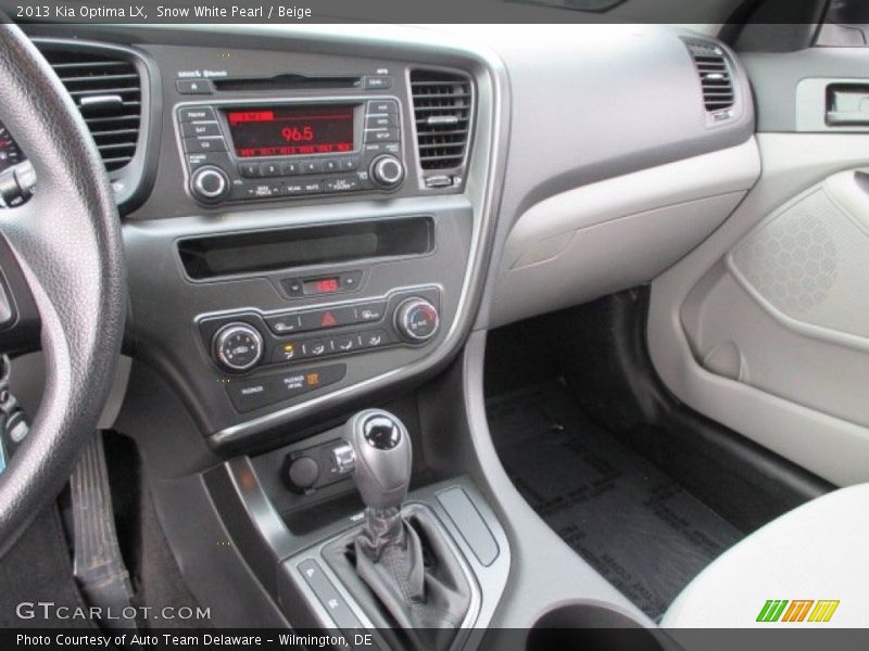 Snow White Pearl / Beige 2013 Kia Optima LX