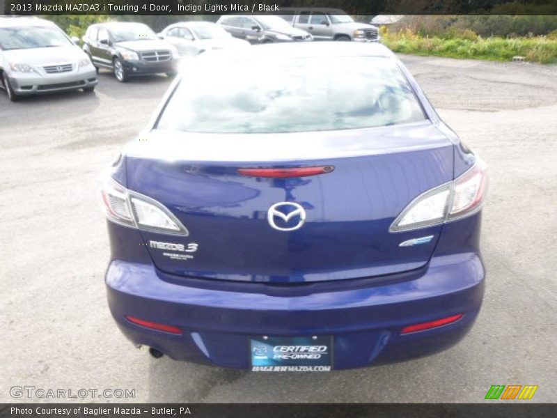 Indigo Lights Mica / Black 2013 Mazda MAZDA3 i Touring 4 Door