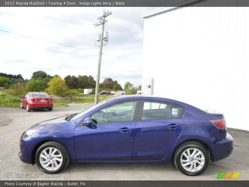 Indigo Lights Mica / Black 2013 Mazda MAZDA3 i Touring 4 Door