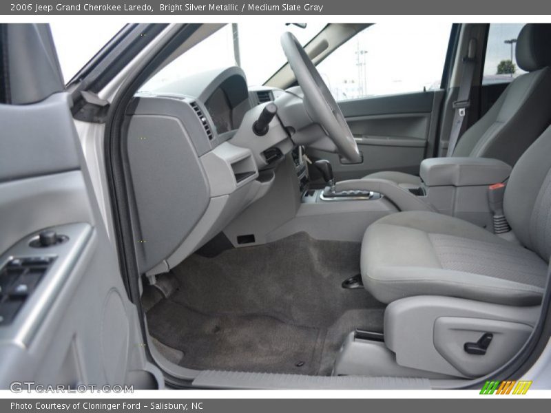 Bright Silver Metallic / Medium Slate Gray 2006 Jeep Grand Cherokee Laredo