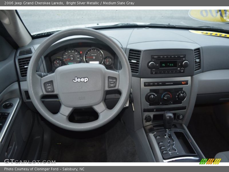 Bright Silver Metallic / Medium Slate Gray 2006 Jeep Grand Cherokee Laredo