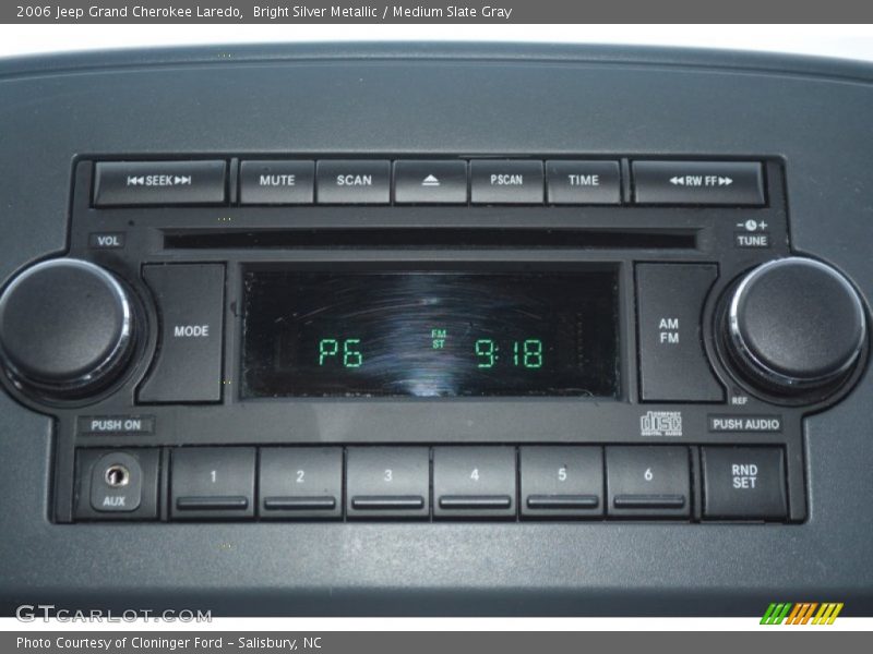 Bright Silver Metallic / Medium Slate Gray 2006 Jeep Grand Cherokee Laredo