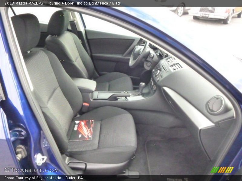 Indigo Lights Mica / Black 2013 Mazda MAZDA3 i Touring 4 Door