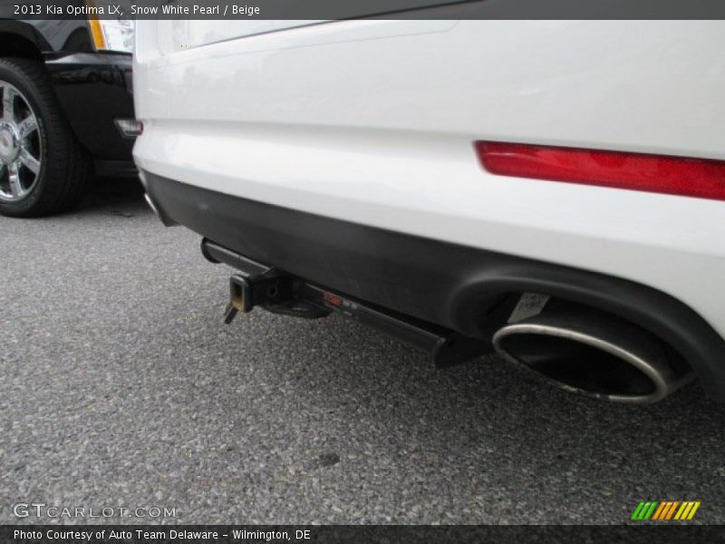 Snow White Pearl / Beige 2013 Kia Optima LX