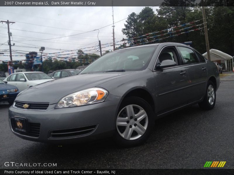 Dark Silver Metallic / Gray 2007 Chevrolet Impala LS