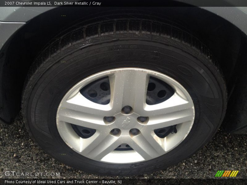 Dark Silver Metallic / Gray 2007 Chevrolet Impala LS