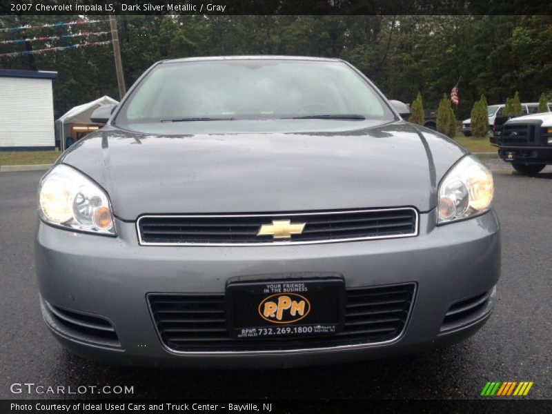 Dark Silver Metallic / Gray 2007 Chevrolet Impala LS