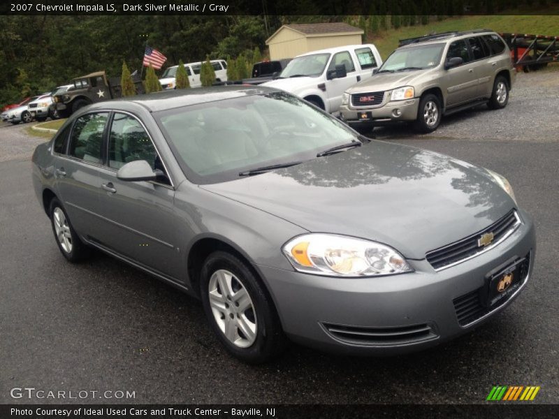 Dark Silver Metallic / Gray 2007 Chevrolet Impala LS
