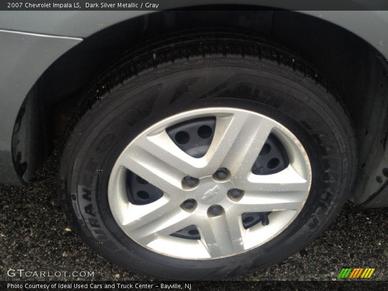 Dark Silver Metallic / Gray 2007 Chevrolet Impala LS