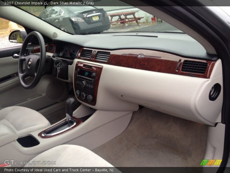Dark Silver Metallic / Gray 2007 Chevrolet Impala LS