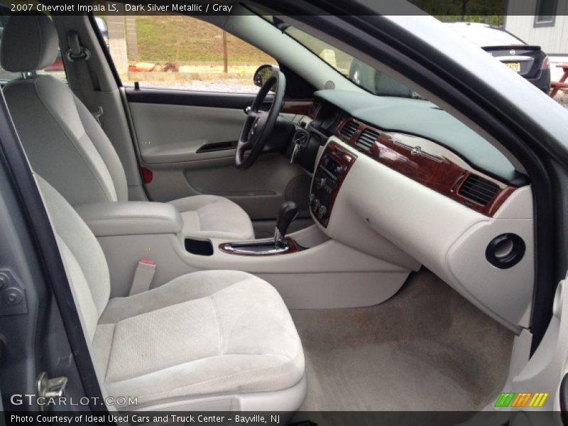 Dark Silver Metallic / Gray 2007 Chevrolet Impala LS
