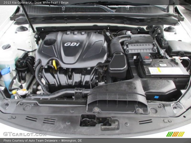 Snow White Pearl / Beige 2013 Kia Optima LX